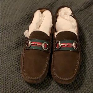 Mens gucci suede loafers size 7